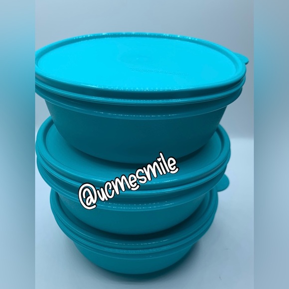 Tupperware Individual Salad Bowls Set of (3) - Picture 1 of 6